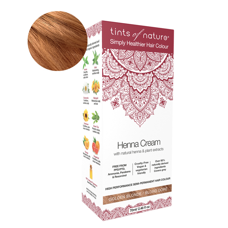 TINTS OF NATURE Henna Cream Mahogany Red